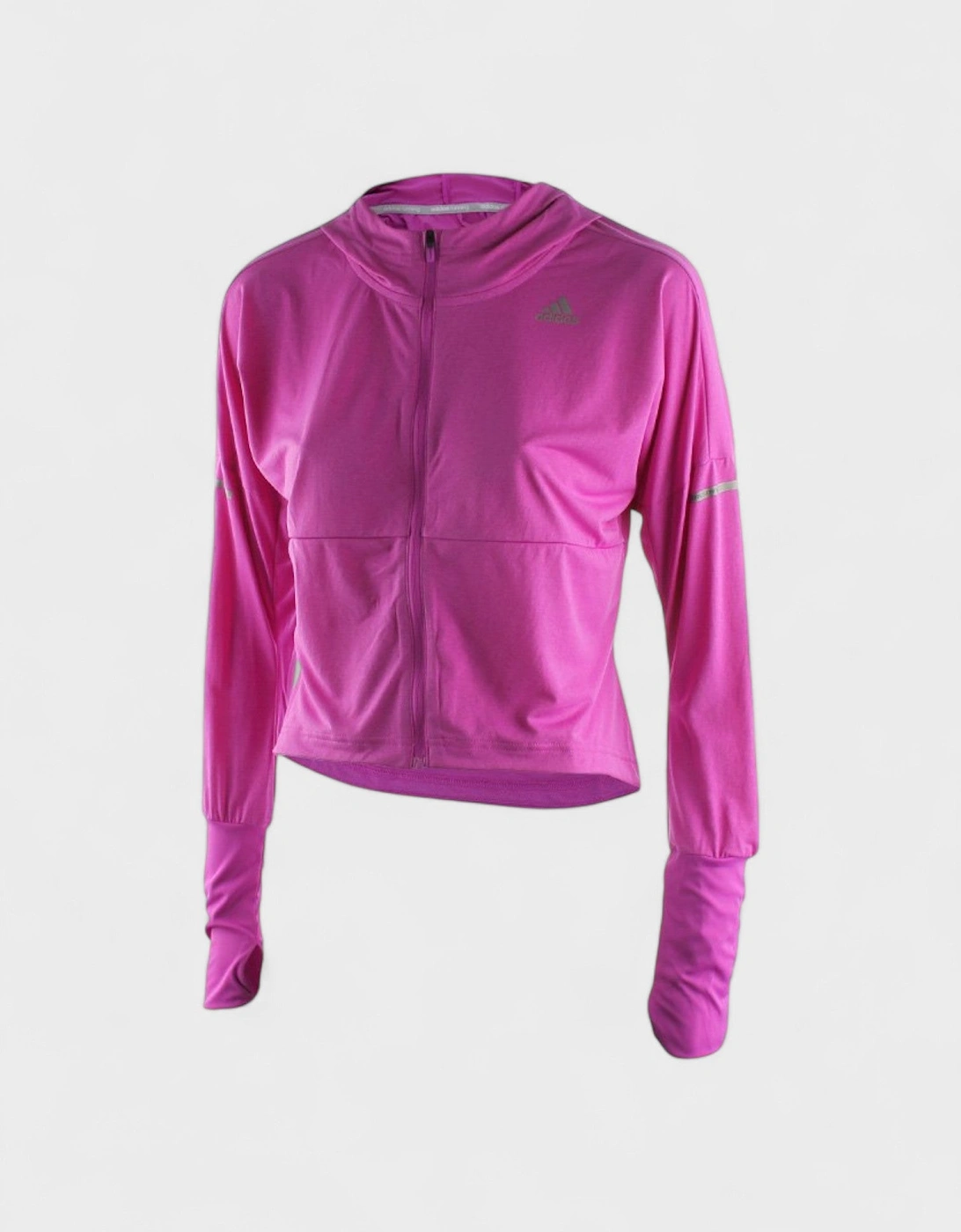 Women's Adidas Performance Running Track Jacket Women's - Pink - Size: 18/16