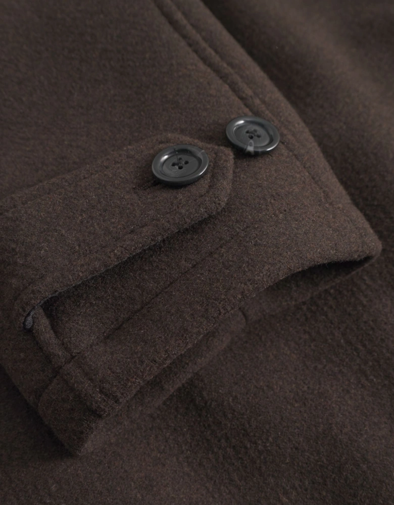 Michael Solid Wool Coat - Delicioso