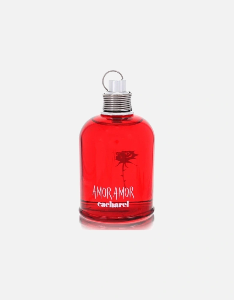 Amor Amor by Eau De Toilette Spray (Tester) 3.4 oz for Women - Red