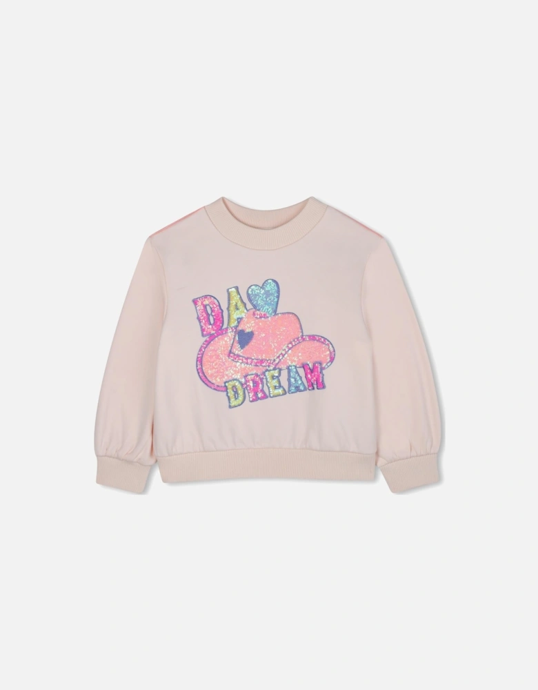BILLIEBLUSH GIRLS PINK/BLUE SKIRT SET U21371/U21322