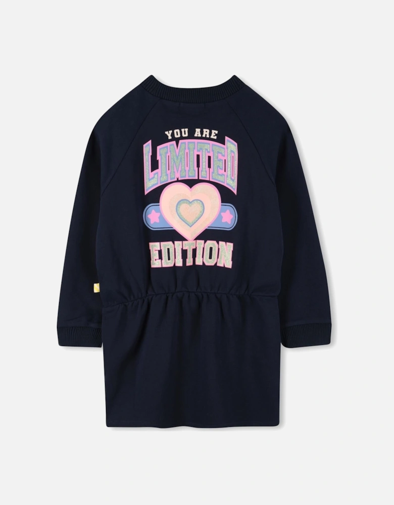 BILLIEBLUSH GIRLS NAVY DRESS U21302