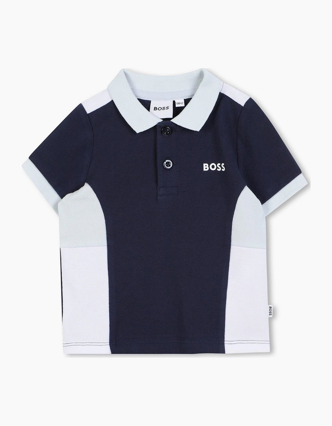 Boy's BOSS NAVY BABY/TODDLER POLO SHIRT J52450