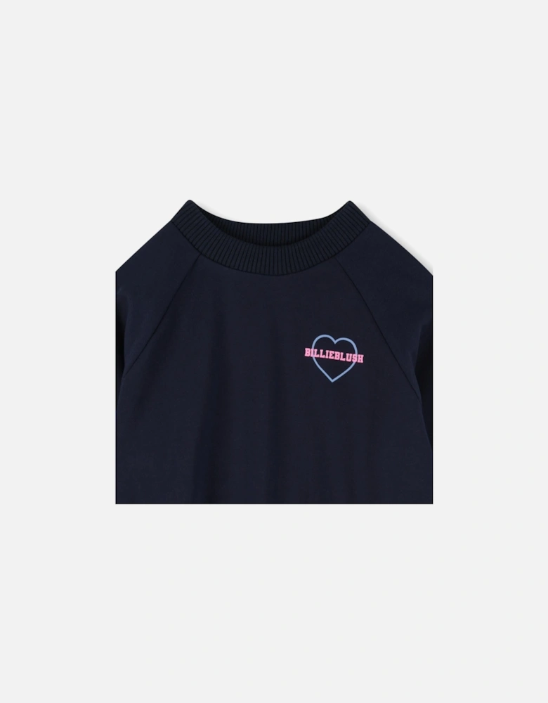 BILLIEBLUSH GIRLS NAVY DRESS U21302