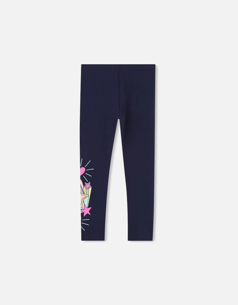 BILLIEBLUSH GIRLS NAVY LEGGINGS SET U21603/U21321