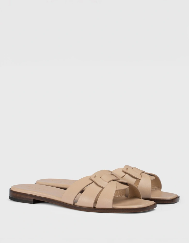Leather Sandals Flat Comfortable