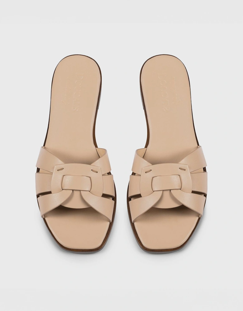 Leather Sandals Flat Comfortable