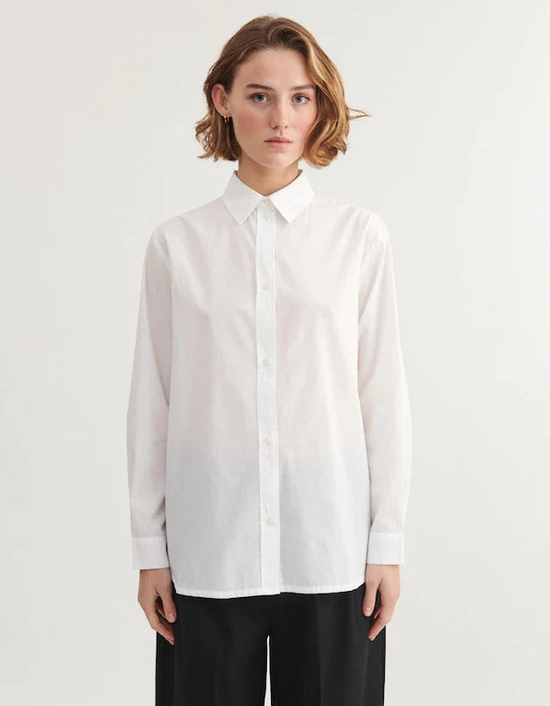 Silje LS Shirt - Bright White