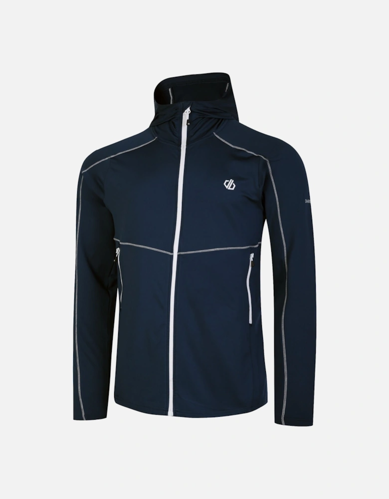 Mens Assimilate Core Stretch Hooded Midlayer