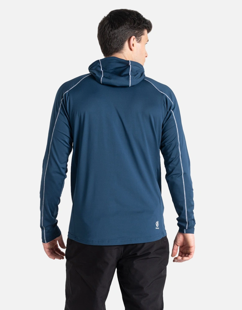 Mens Assimilate Core Stretch Hooded Midlayer