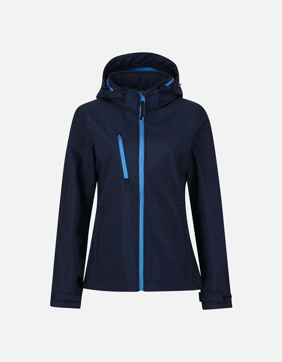 Womens/Ladies Venturer 3 Layer Hooded Soft Shell Jacket, 4 of 3