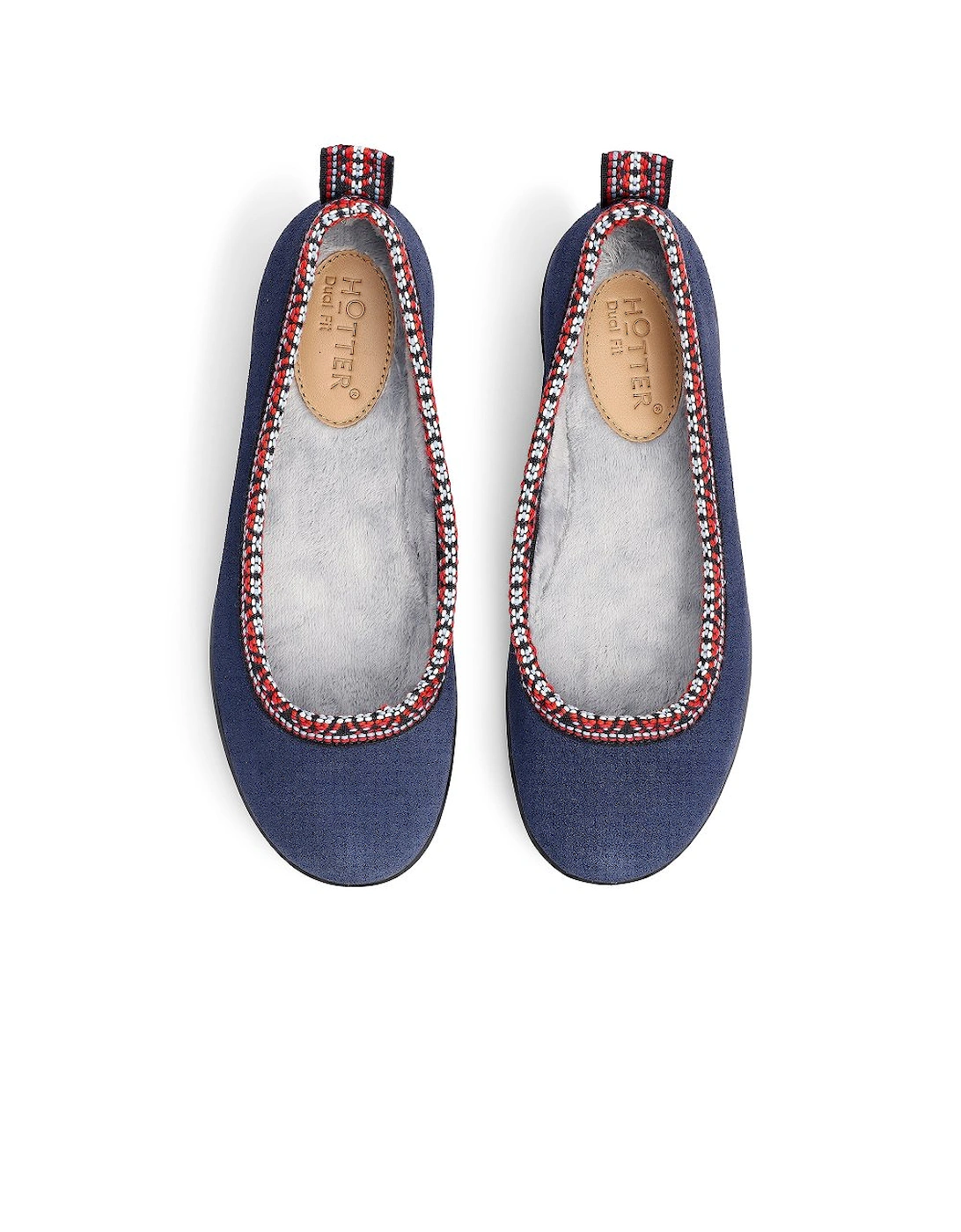 Honey Womens Wide Fit Slippers