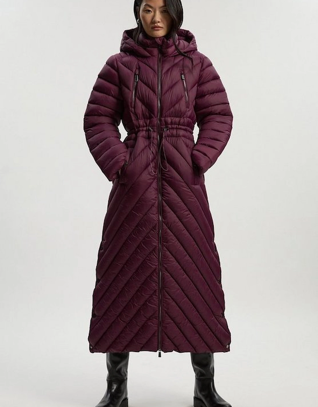 Lightweight Packable Maxi Coat