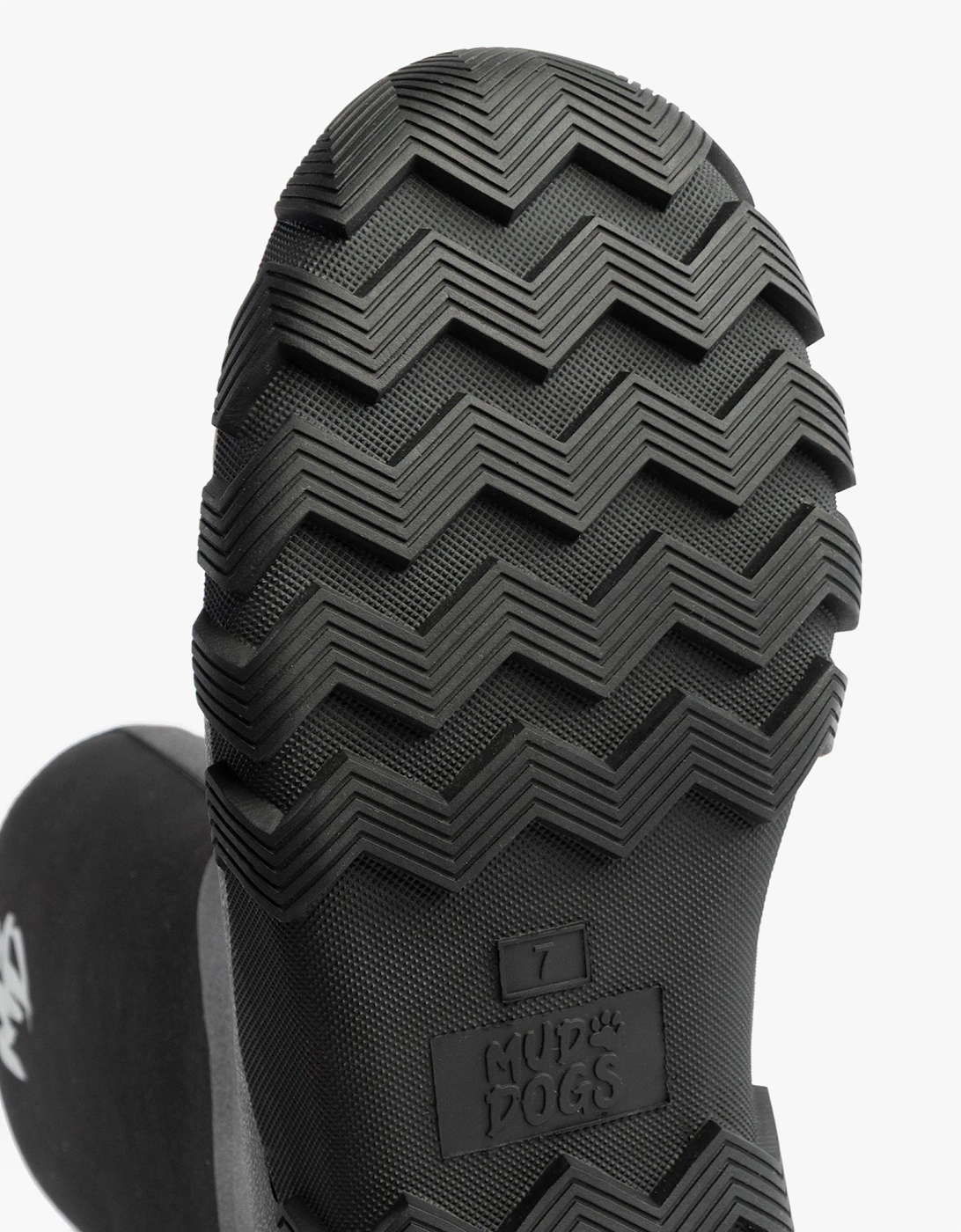 RUTLAND TALL Neoprene Wellington Boots Black