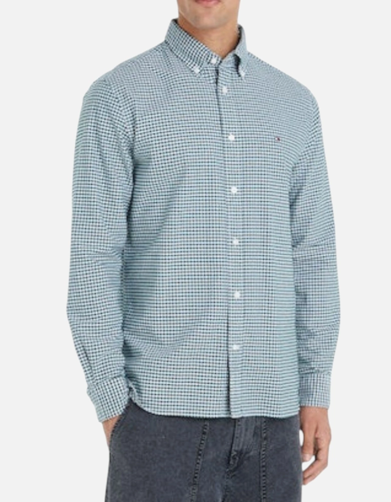Mens Heritage Shirt Oxford Gingham Long sleeves New Regular fit