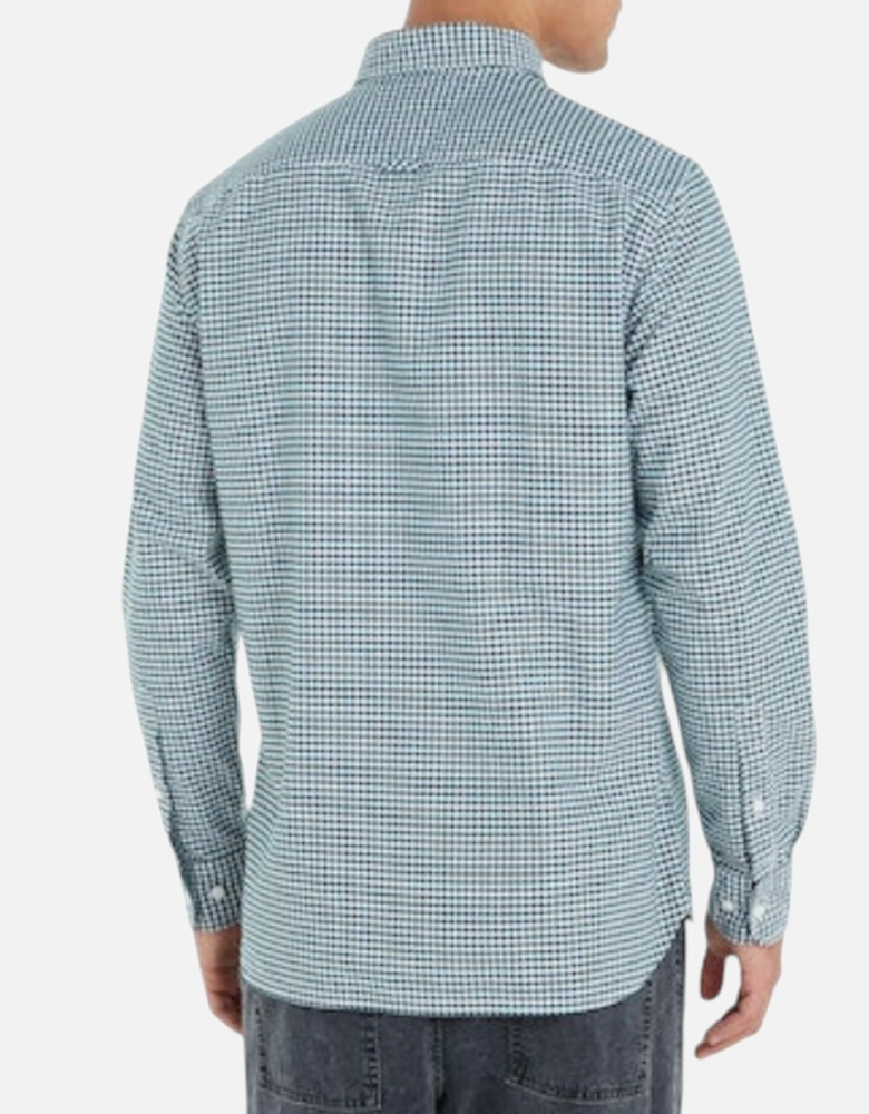 Mens Heritage Shirt Oxford Gingham Long sleeves New Regular fit