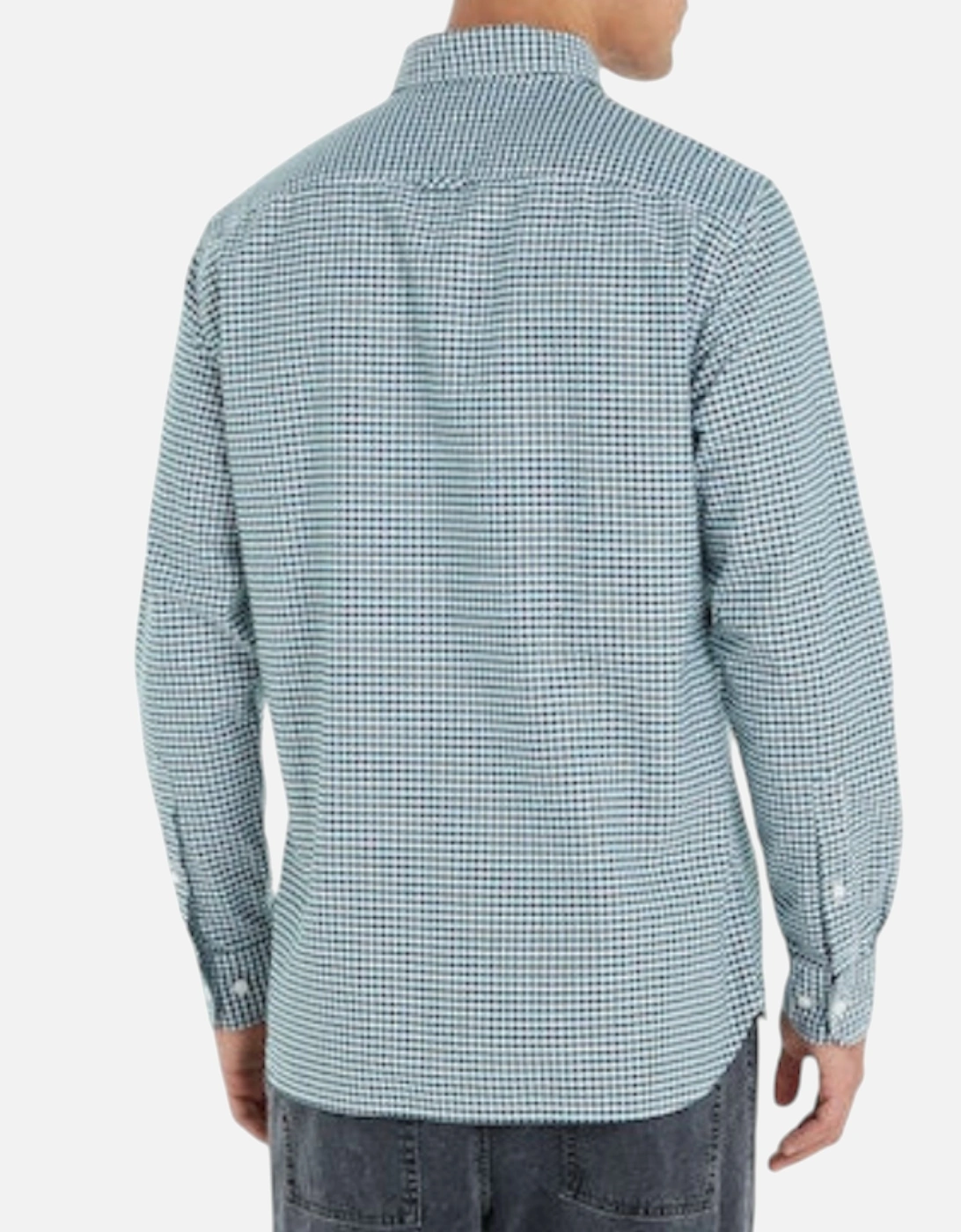Mens Heritage Shirt Oxford Gingham Long sleeves New Regular fit