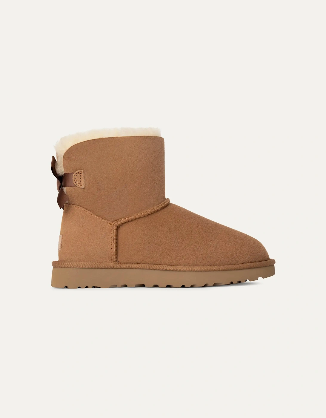Mini Bailey Bow II Womens Boots - Chestnut, 4 of 3