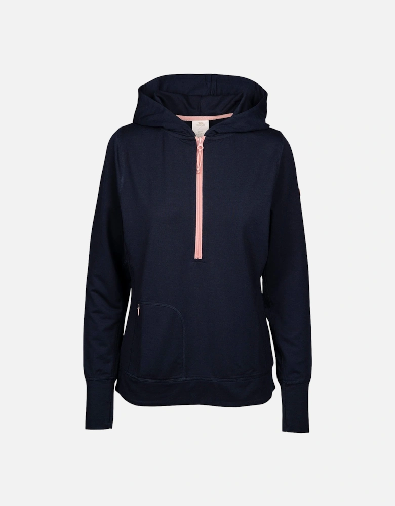 Womens Zia Half Zip Hoodie