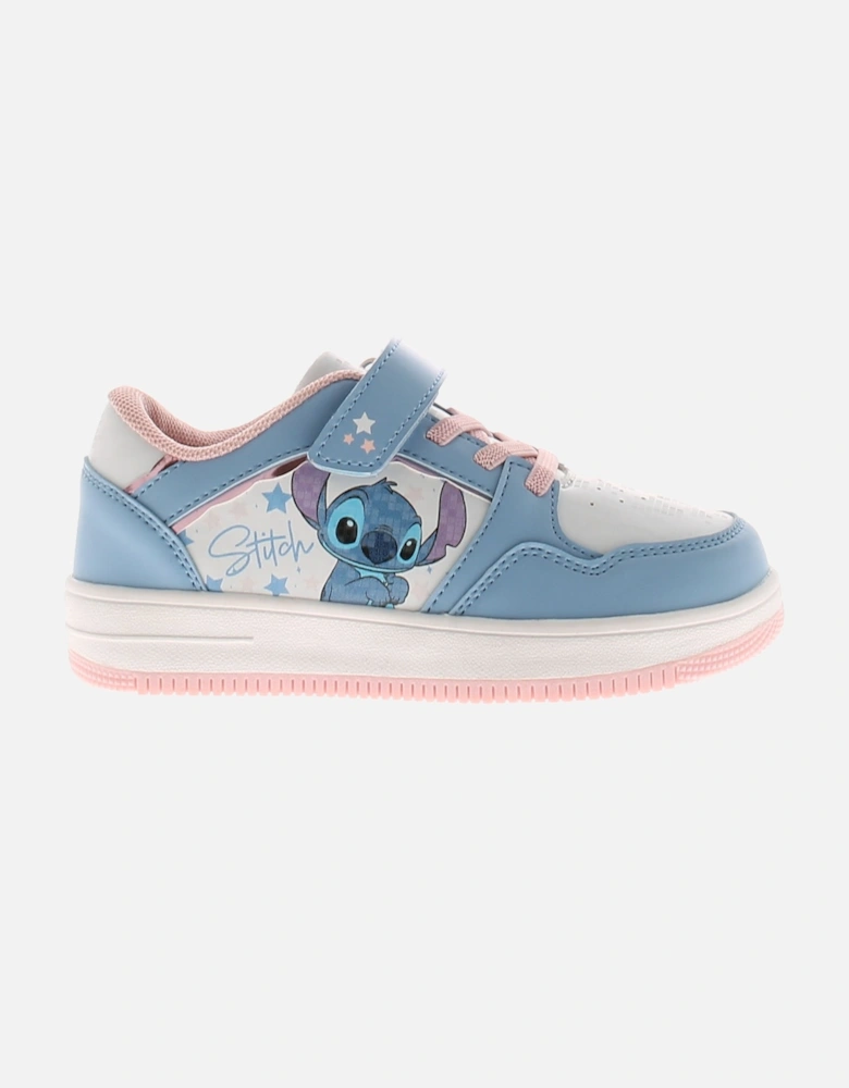 Younger Girls Trainers Nani Touch Fastening blue UK Size