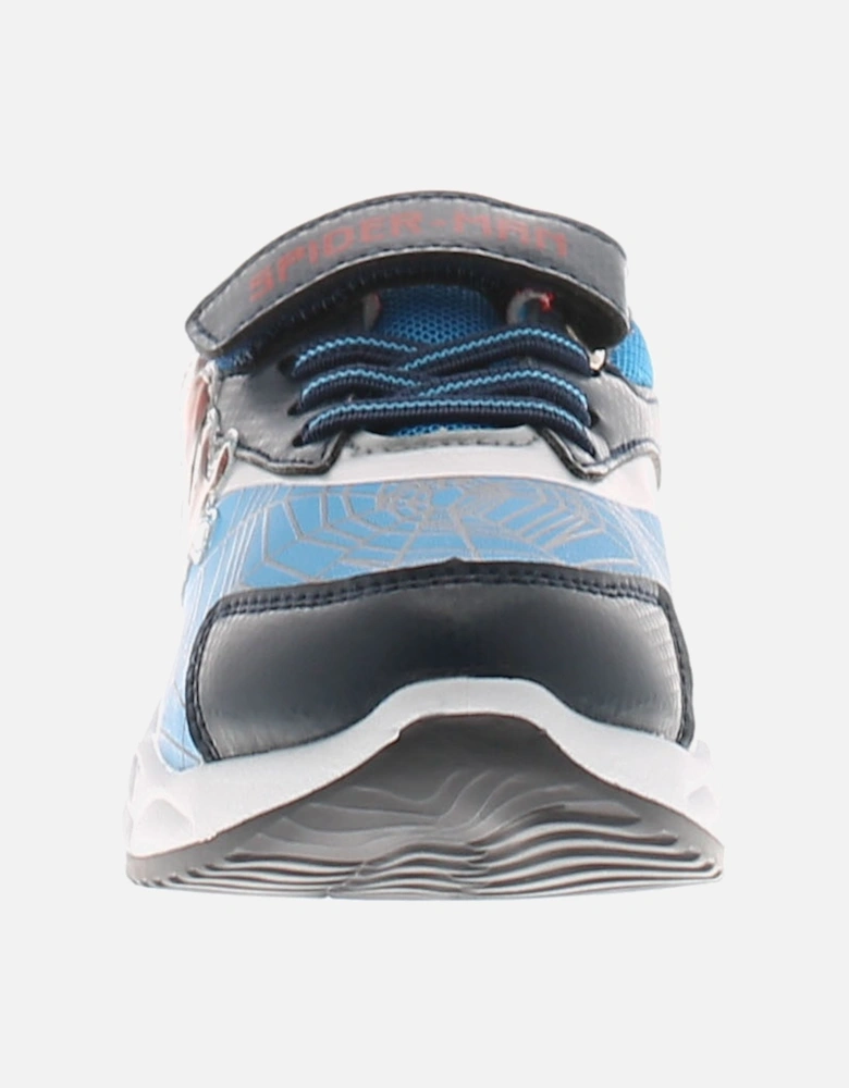 Younger Boys Trainers Webs Touch Fastening blue UK Size