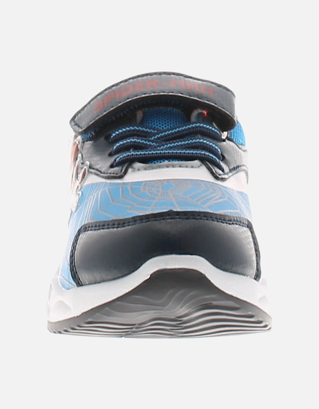 Younger Boys Trainers Webs Touch Fastening blue UK Size