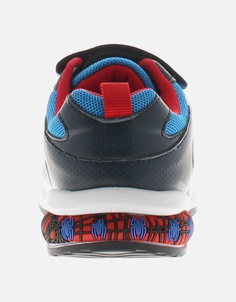 Younger Boys Trainers Webs Touch Fastening blue UK Size