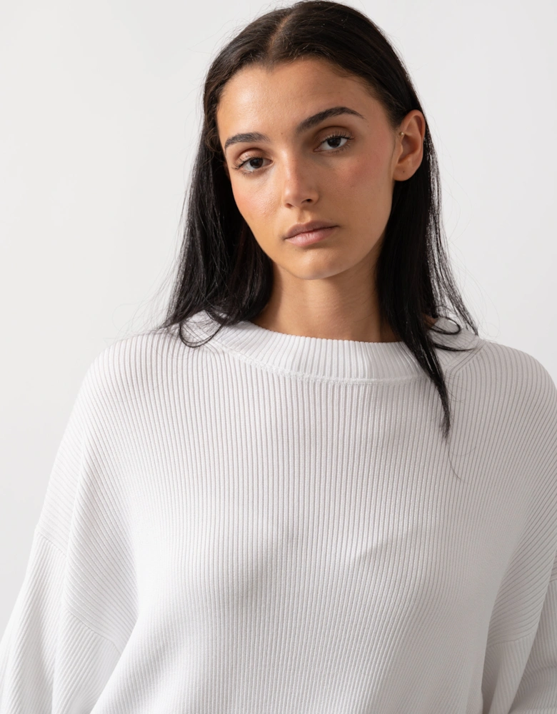 Viscose Rib Womens Sweater