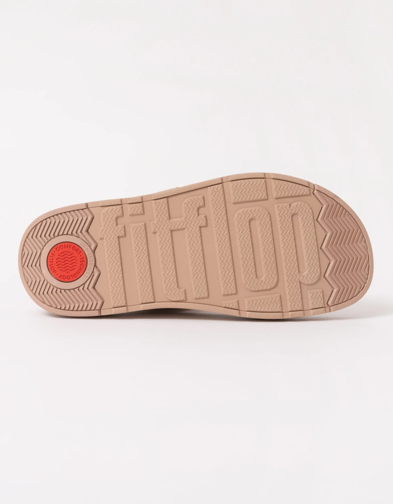 Womens Gen-FF Buckle Leather Toe-Post Sandals