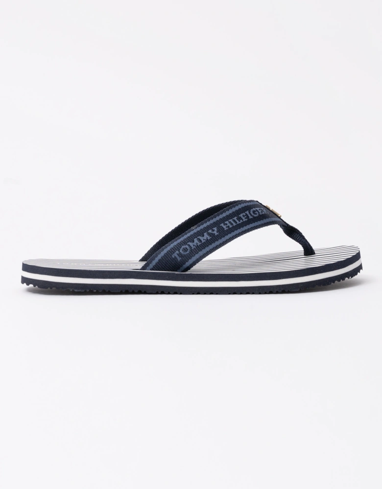 Striped Beach Womens Sandal