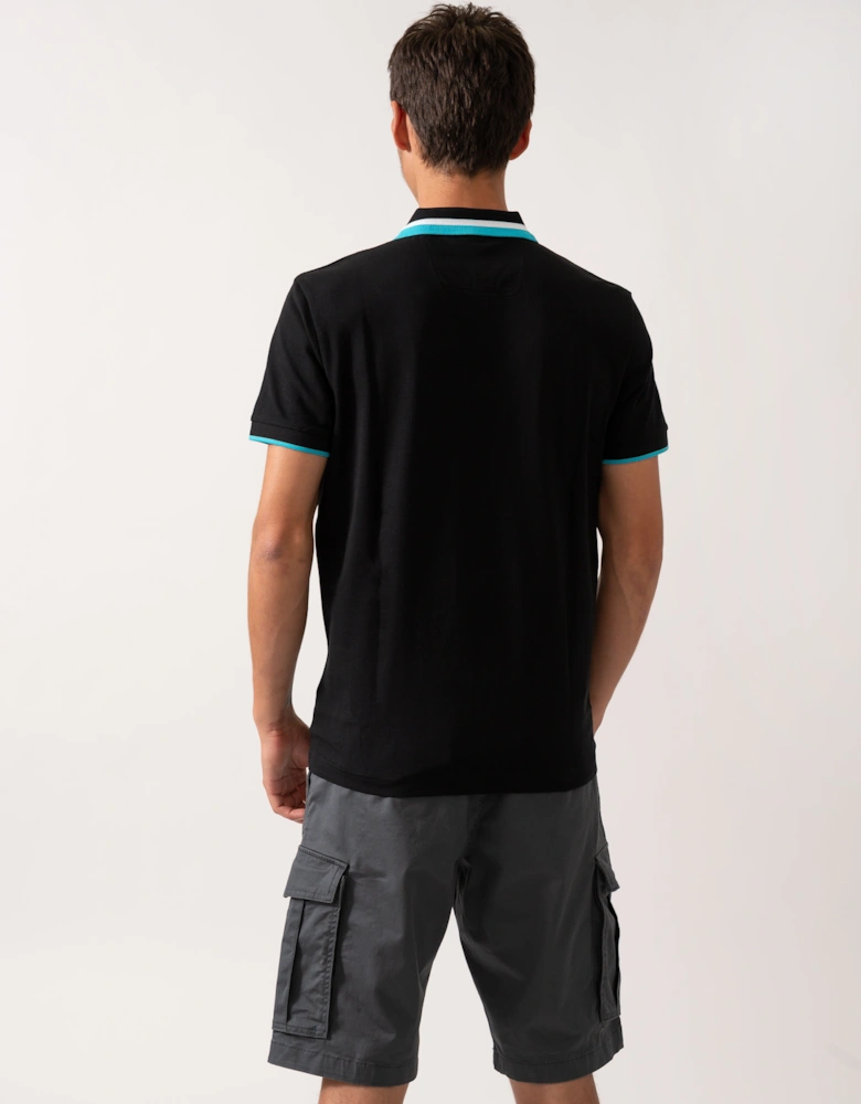 BOSS Green Paddy AP Heritage Mens Polo Shirt - Black 001