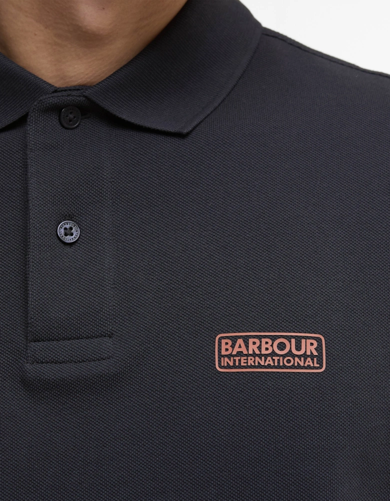 Essential Short Sleeve Mens Polo - Dark Navy