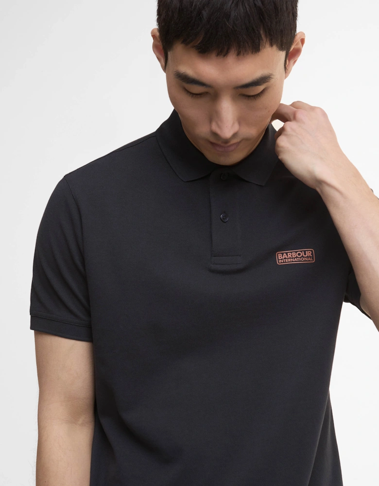 Essential Short Sleeve Mens Polo - Dark Navy