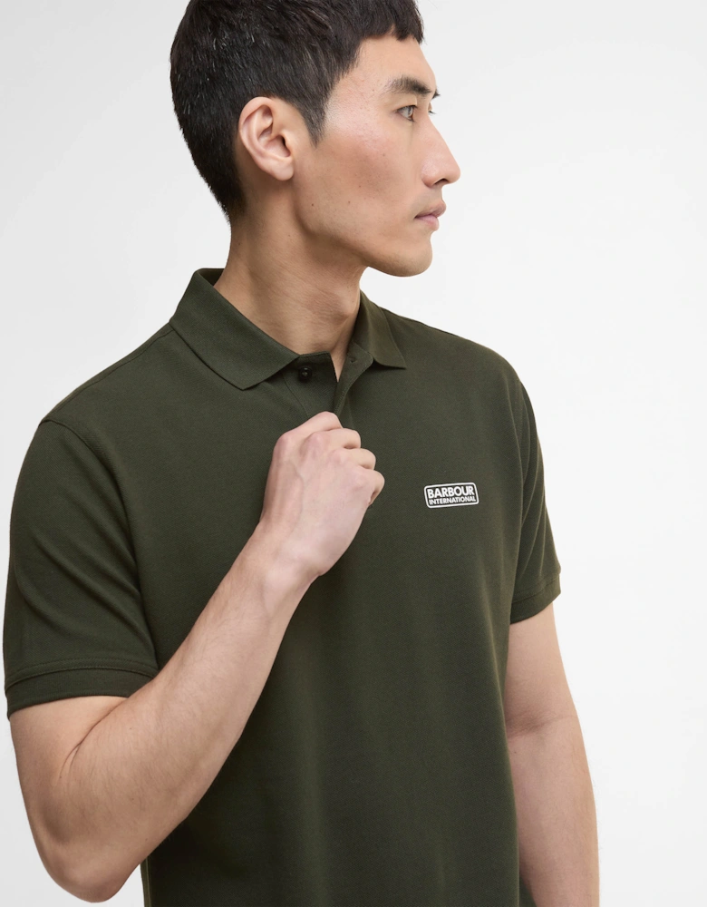 Essential Short Sleeve Mens Polo - Sage