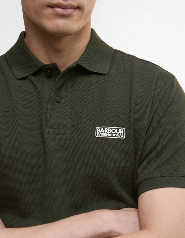 Essential Short Sleeve Mens Polo - Sage
