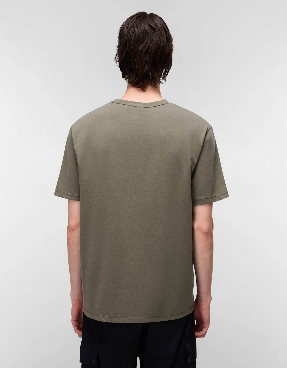 Badge Mens Short Sleeve T-Shirt - Tea Leaf G0A