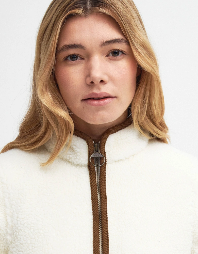 Lavenham Fleece Womens Jacket - White