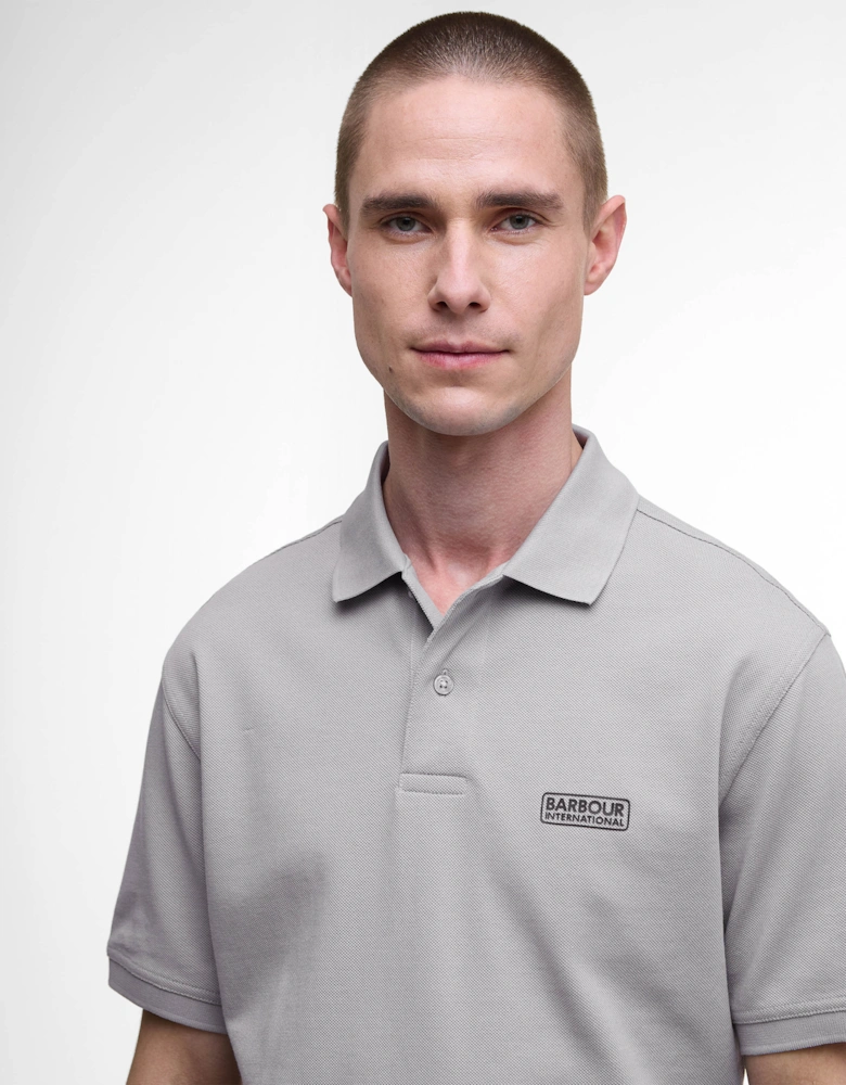 Essential Short Sleeve Mens Polo - Ultimate Grey