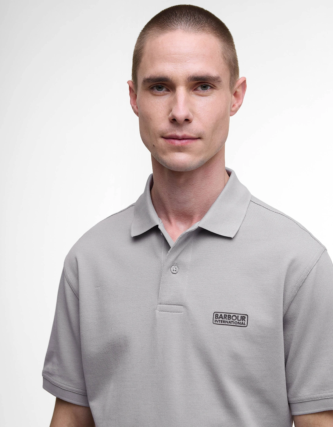 Essential Short Sleeve Mens Polo - Ultimate Grey