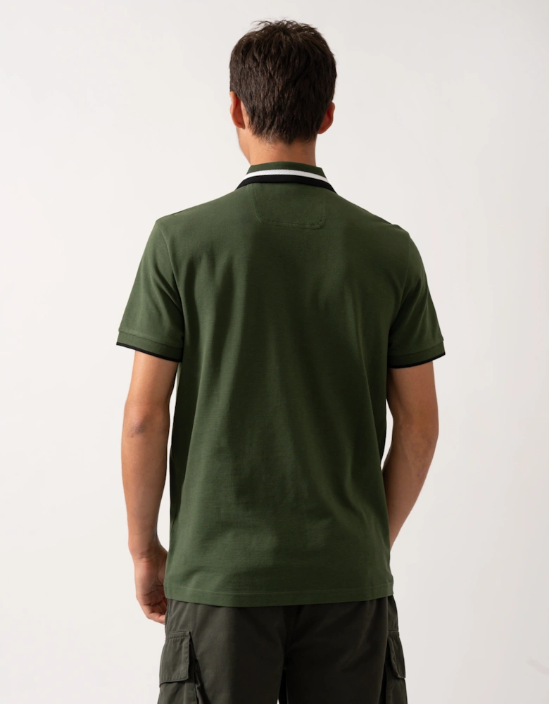 BOSS Green Paddy AP Heritage Mens Polo Shirt - Open Green 355