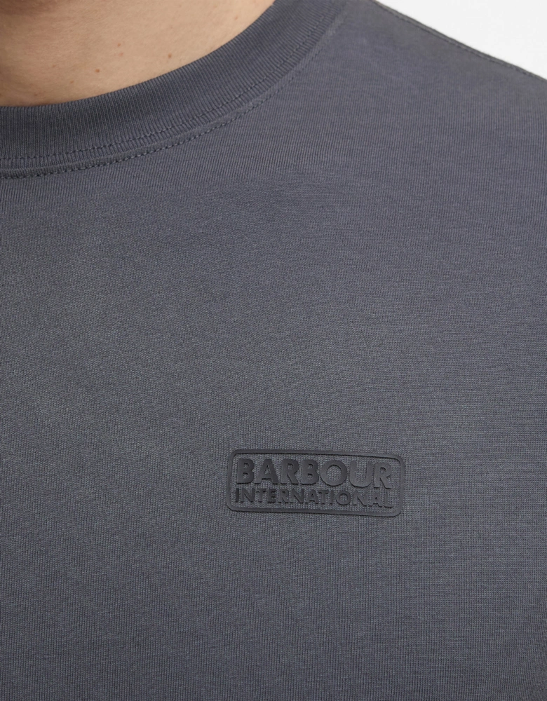 Small Logo Mens T-Shirt - Asphalt
