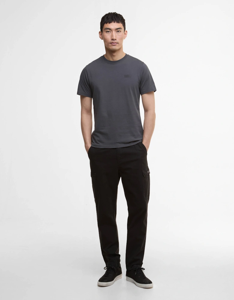 Small Logo Mens T-Shirt - Asphalt