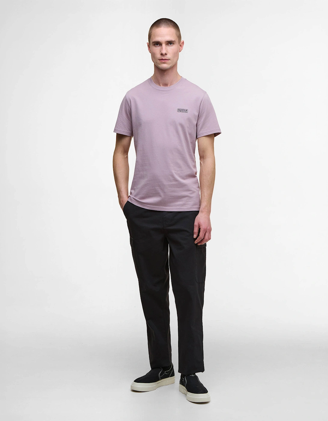 Small Logo Mens T-Shirt - Elderberry