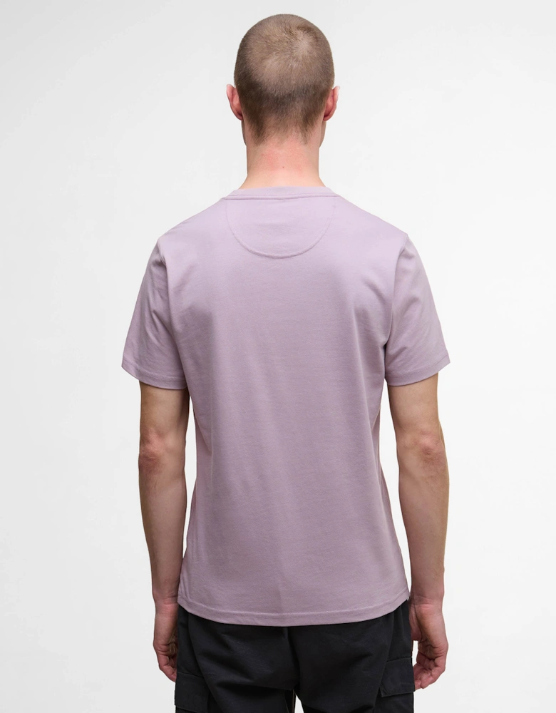 Small Logo Mens T-Shirt - Elderberry