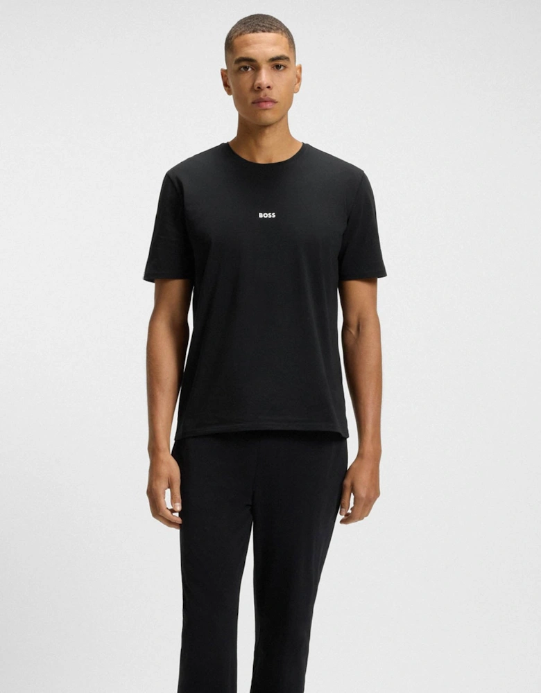 BOSS Orange Unique Mens Pyjama T-Shirt - Black 001