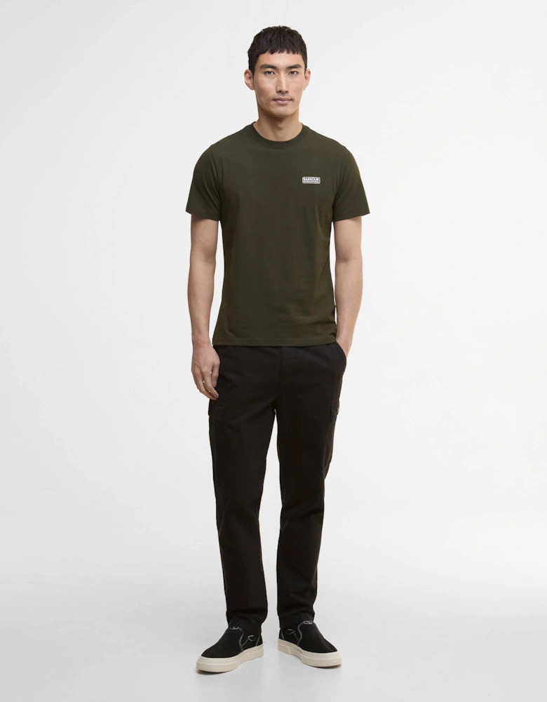 Small Logo Mens T-Shirt - Sage/White