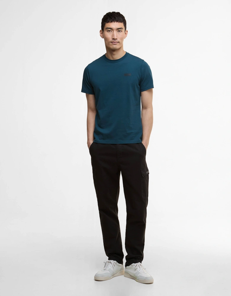 Small Logo Mens T-Shirt - Shaded Emerald