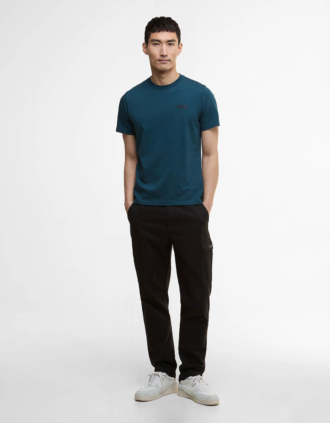 Small Logo Mens T-Shirt - Shaded Emerald