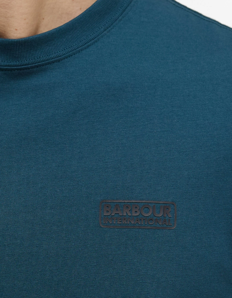 Small Logo Mens T-Shirt - Shaded Emerald