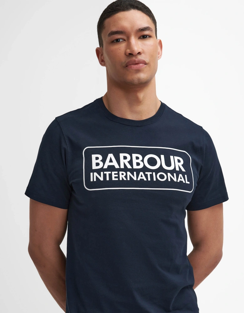 Essential Large Logo Mens T-Shirt - International Navy