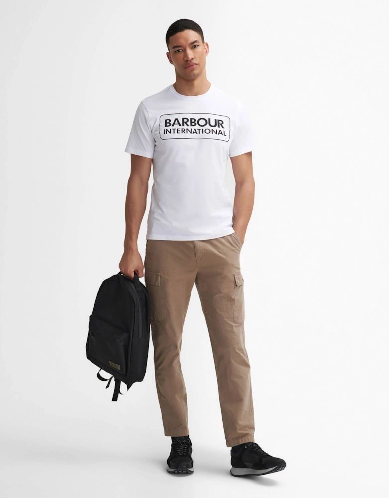 Essential Large Logo Mens T-Shirt - White